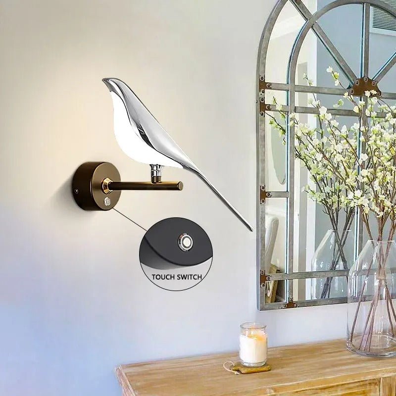 Applique murale BirdLight tactile