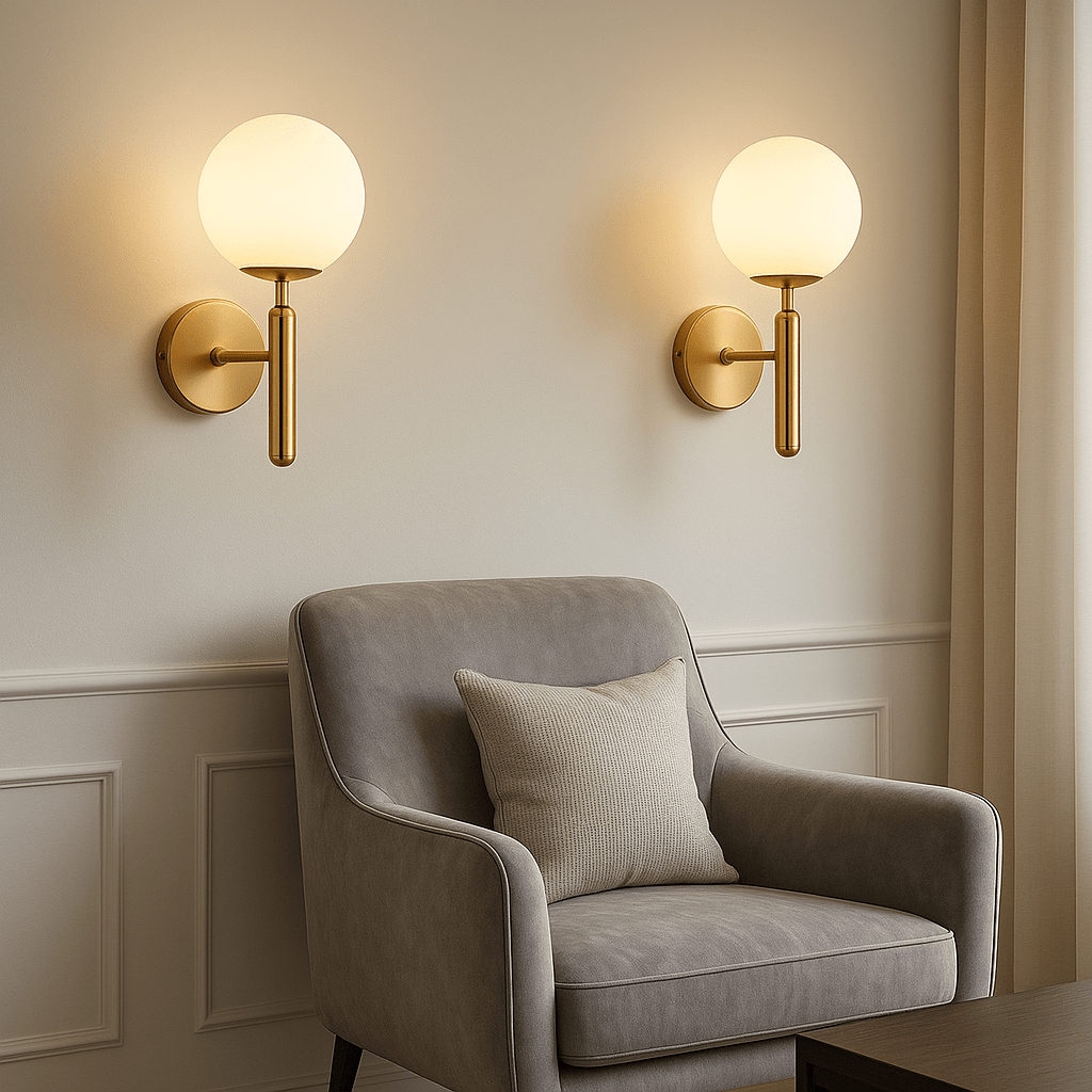 Applique murale GlowNest ambiance détente