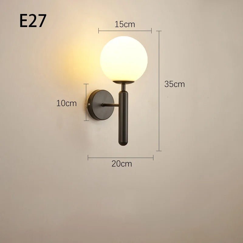 Applique murale GlowNest noir
