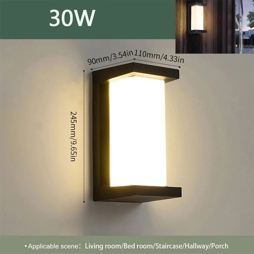 Applique murale extérieure - Sentinelle™ - Ma maison en LED