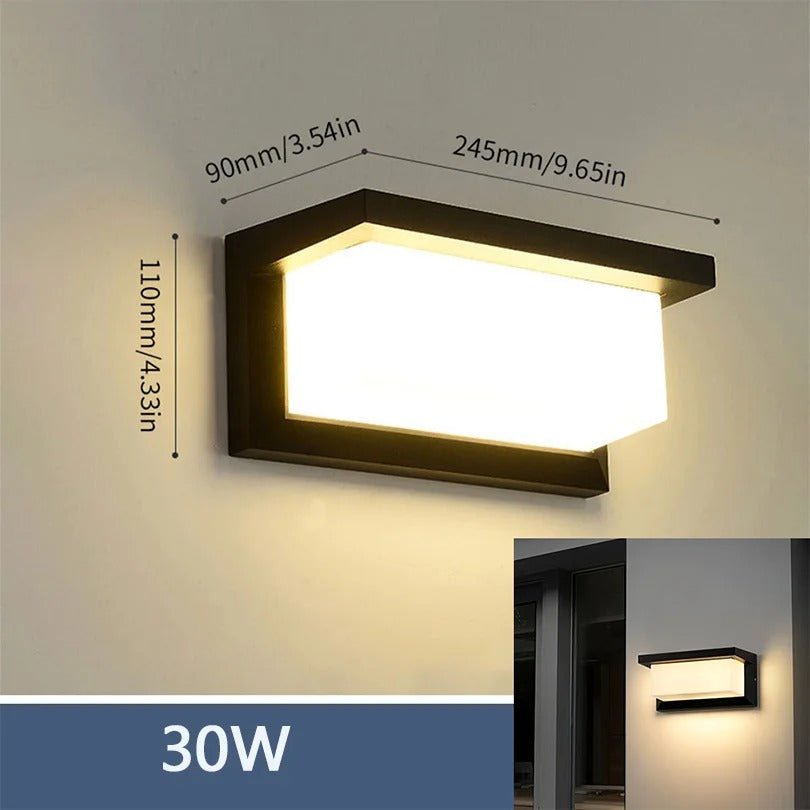 Applique murale extérieure Sentinelle Modele C 30W
