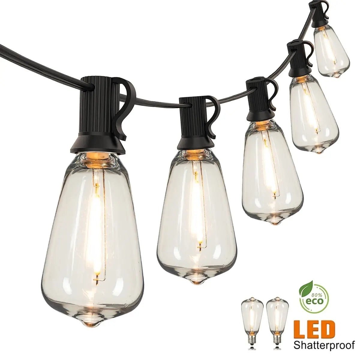 Girlande lumineuse extérieure Eclat Extérieur LED Economique
