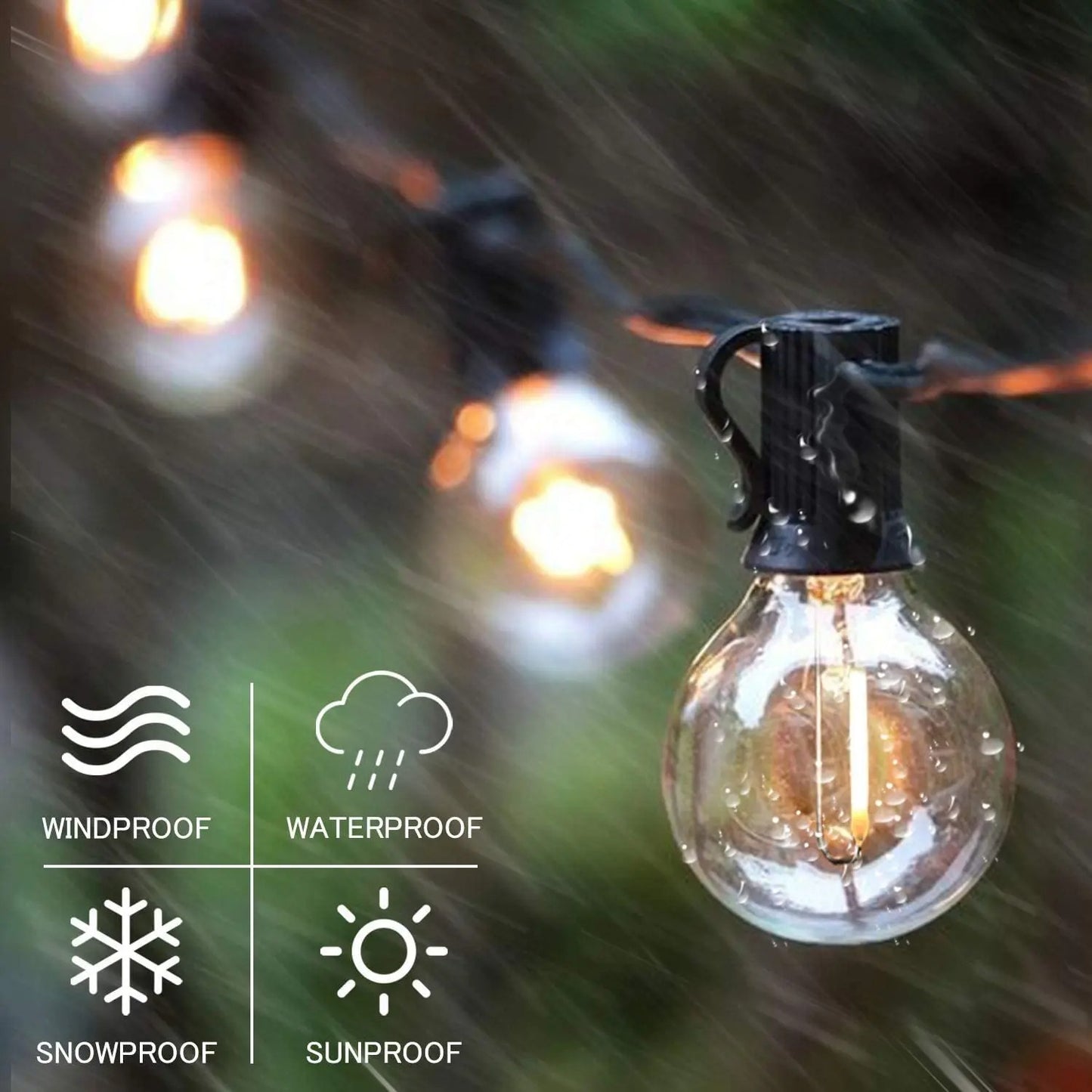 Guirlande lumineuse Ambiance Festive Ampoule water proof