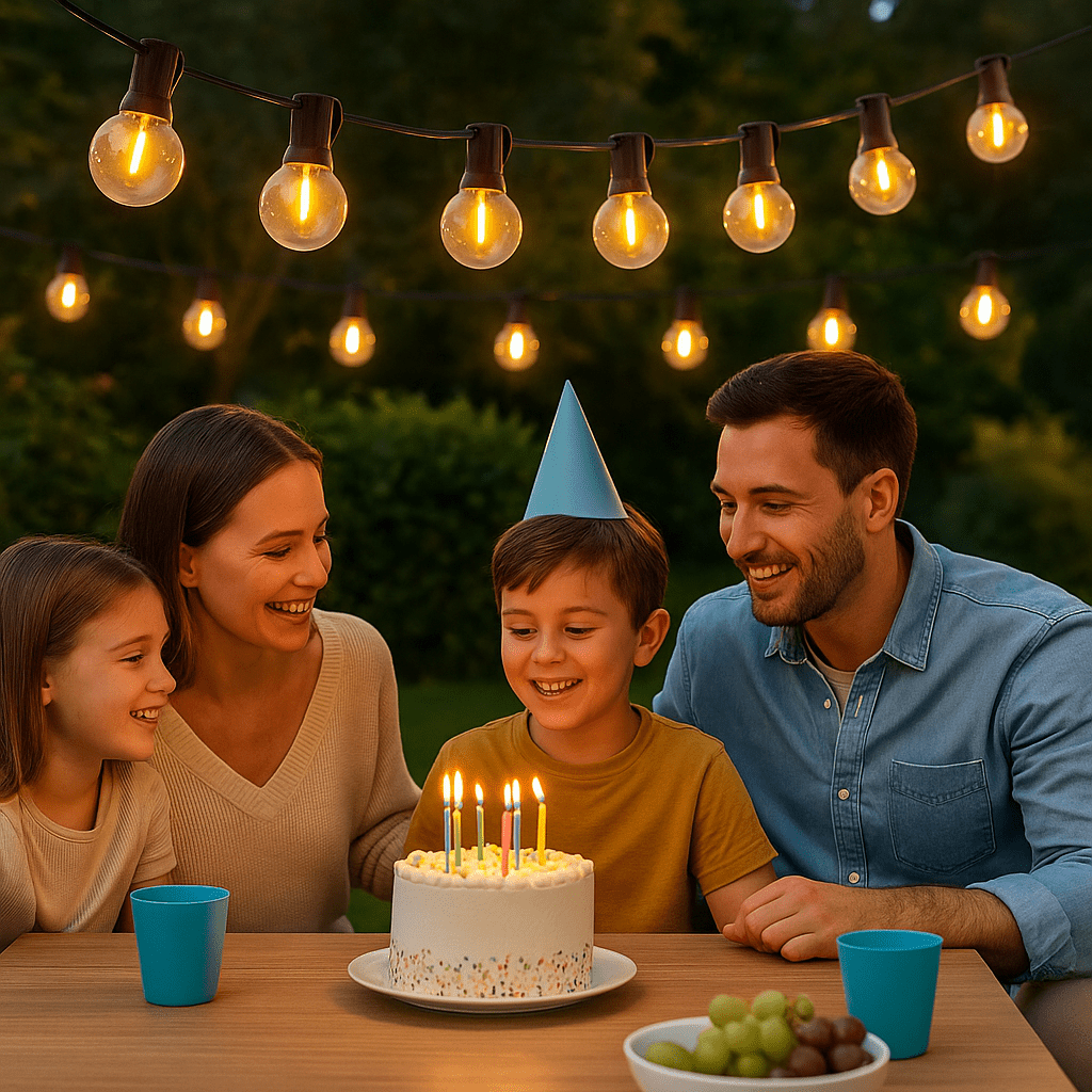 Guirlande lumineuse Ambiance Festive anniversaire