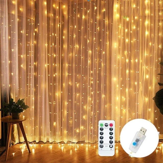 Guirlande lumineuse RideauFeerique Blanc chaud