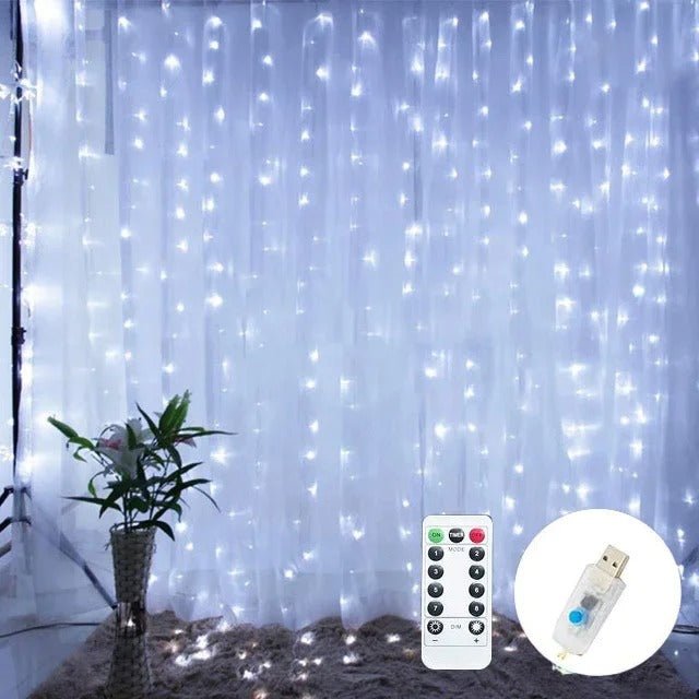 Guirlande lumineuse RideauFeerique Blanc