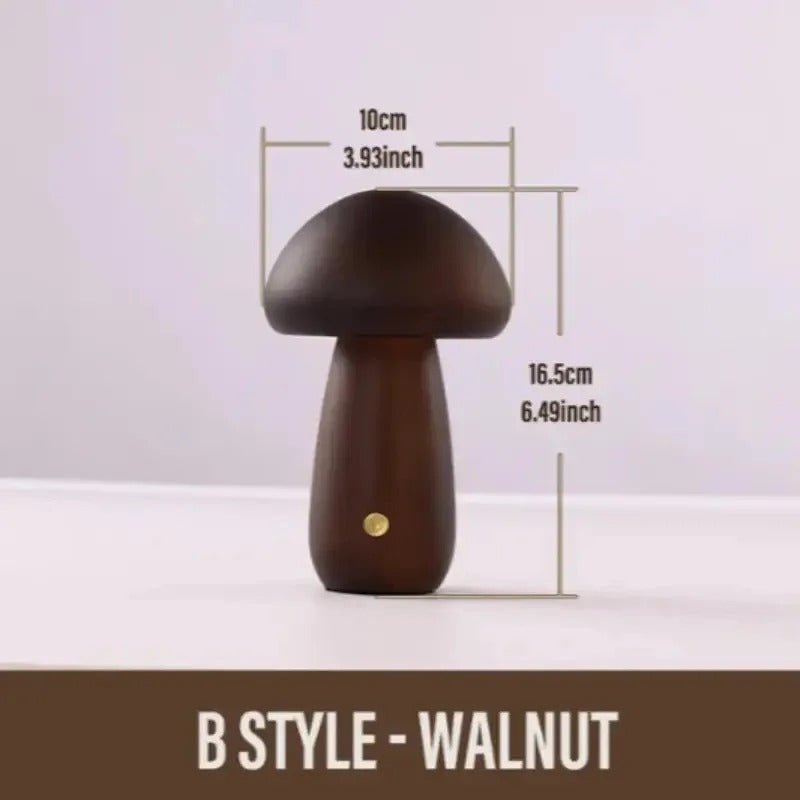 Lampe de Table MushroomsNightLight Marron foncé