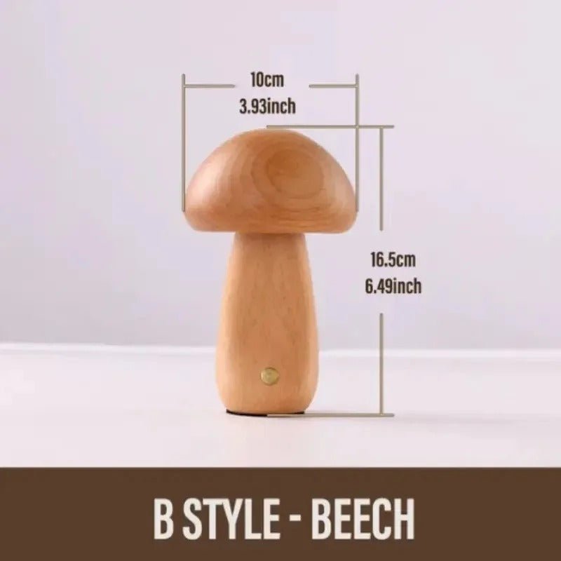 Lampe de Table MushroomsNightLight Marron