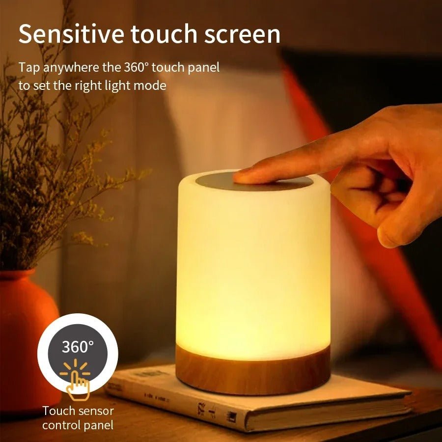 Lampe de chevet tactile surface tactile sensible