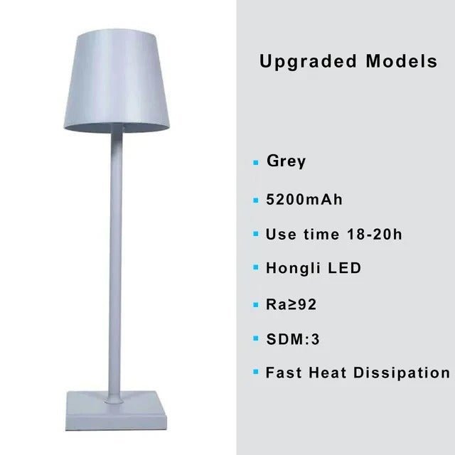 Lampe de table LightOn Grise1