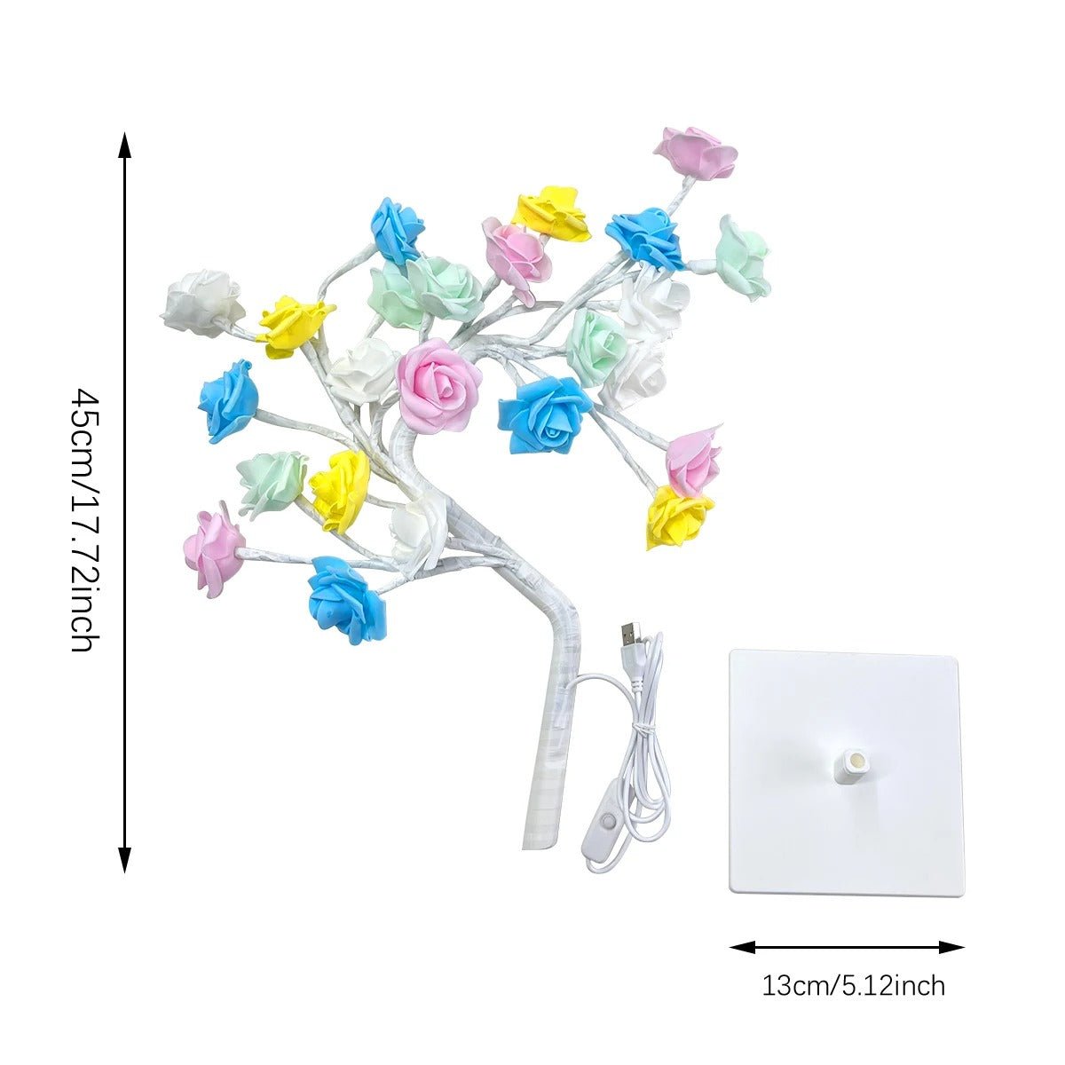 Lampe de table RoseBud dimensions