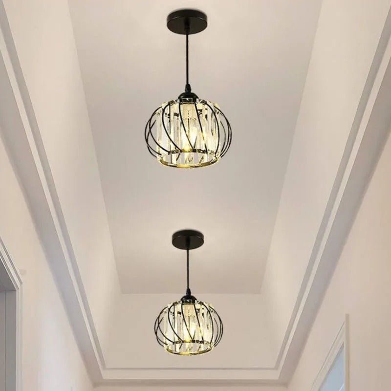 Plafonnier en cristal Couronne de lumiere elegant