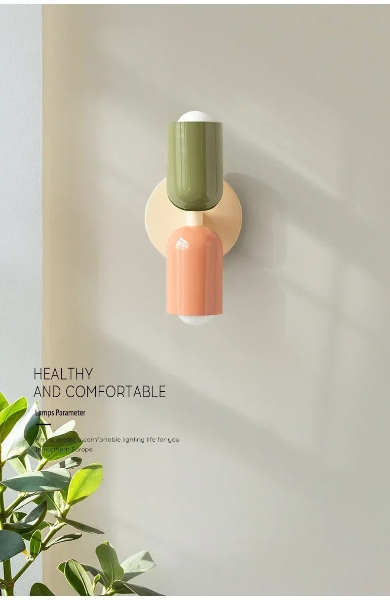 Applique murale-Design en couleurs