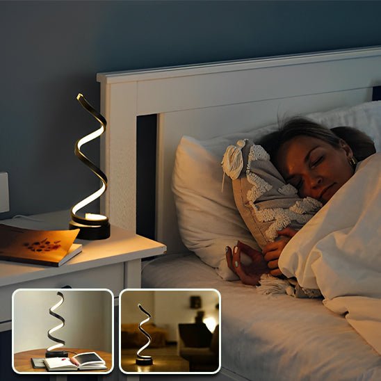 douce nuit avec la lampe de chevet spiralo