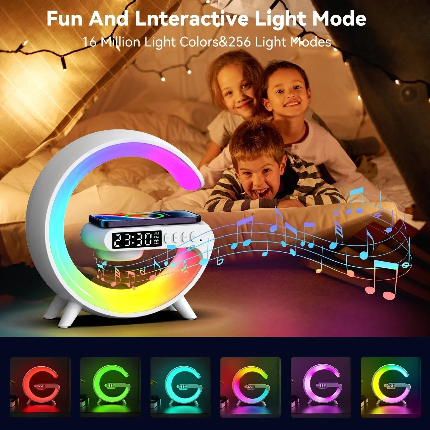 lampe de chevet design multifonctions ambiance au clair deluneir
