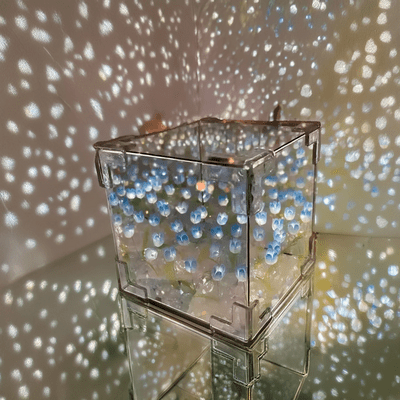 Lampe de table - TulipLamp™ - Bleu - Le Château de la Déco