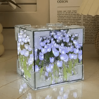 Lampe de table - TulipLamp™ - Violet - Le Château de la Déco