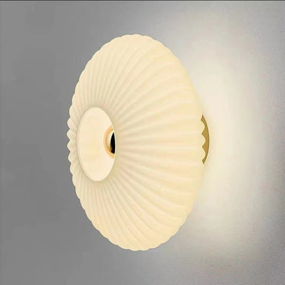Applique Murale GlassWallLamp Blanc laiteux