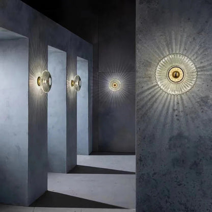 Applique Murale GlassWallLamp corridor ambiance 2