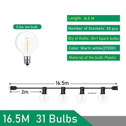 Guirlande lumineuse Ambiance Festive 16,5m