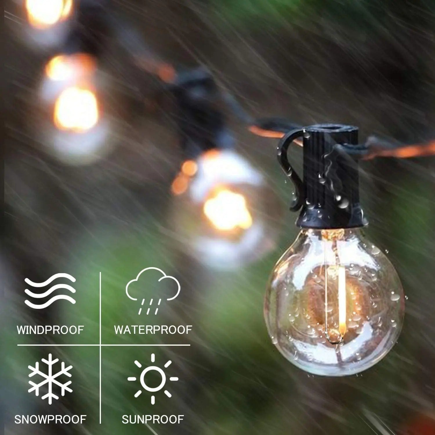 Guirlande lumineuse Ambiance Festive Ampoule water proof