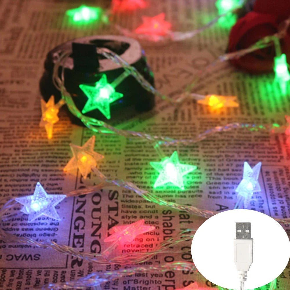 Guirlande lumineuse LittleStars USB muticolore
