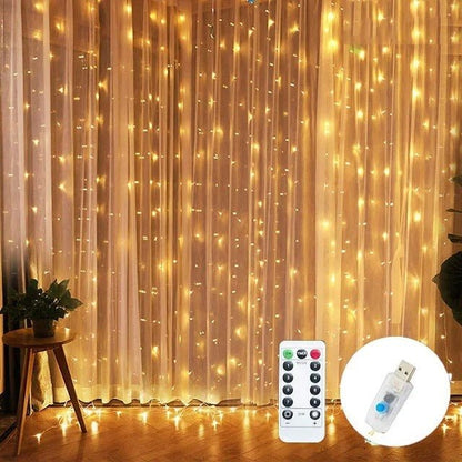 Guirlande lumineuse RideauFeerique Blanc chaud