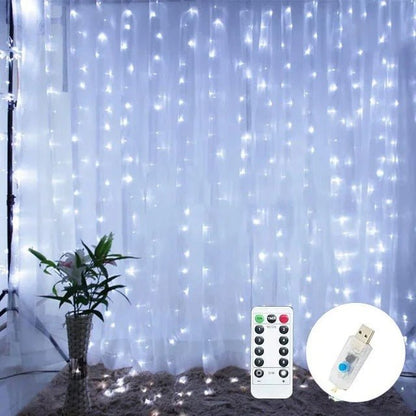 Guirlande lumineuse RideauFeerique Blanc