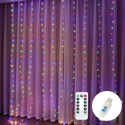 Guirlande lumineuse RideauFeerique Multicolors