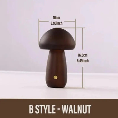 Lampe de Table MushroomsNightLight Marron foncé