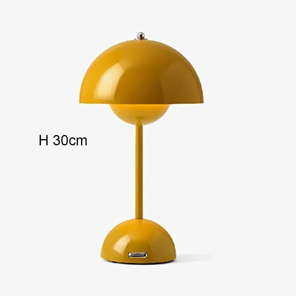 Lampe de Table Rechargeable BrightEase Jaune