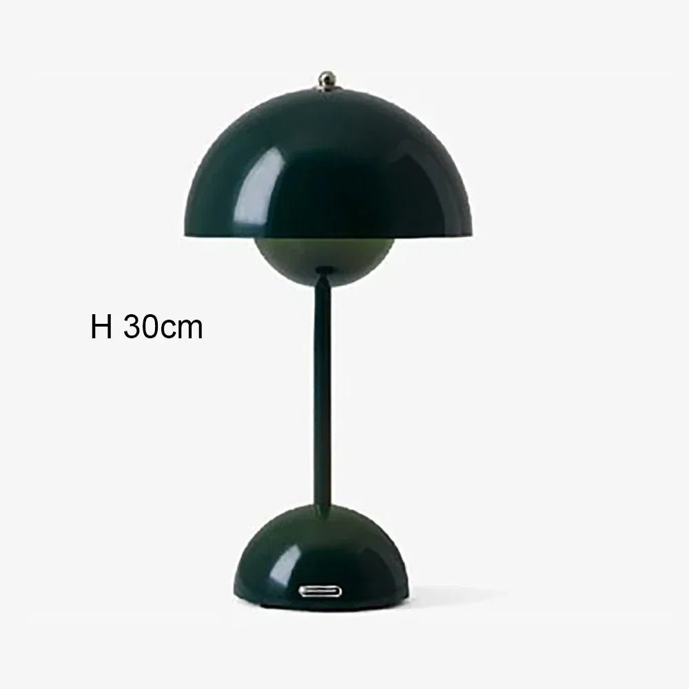 Lampe de Table Rechargeable BrightEase Noir