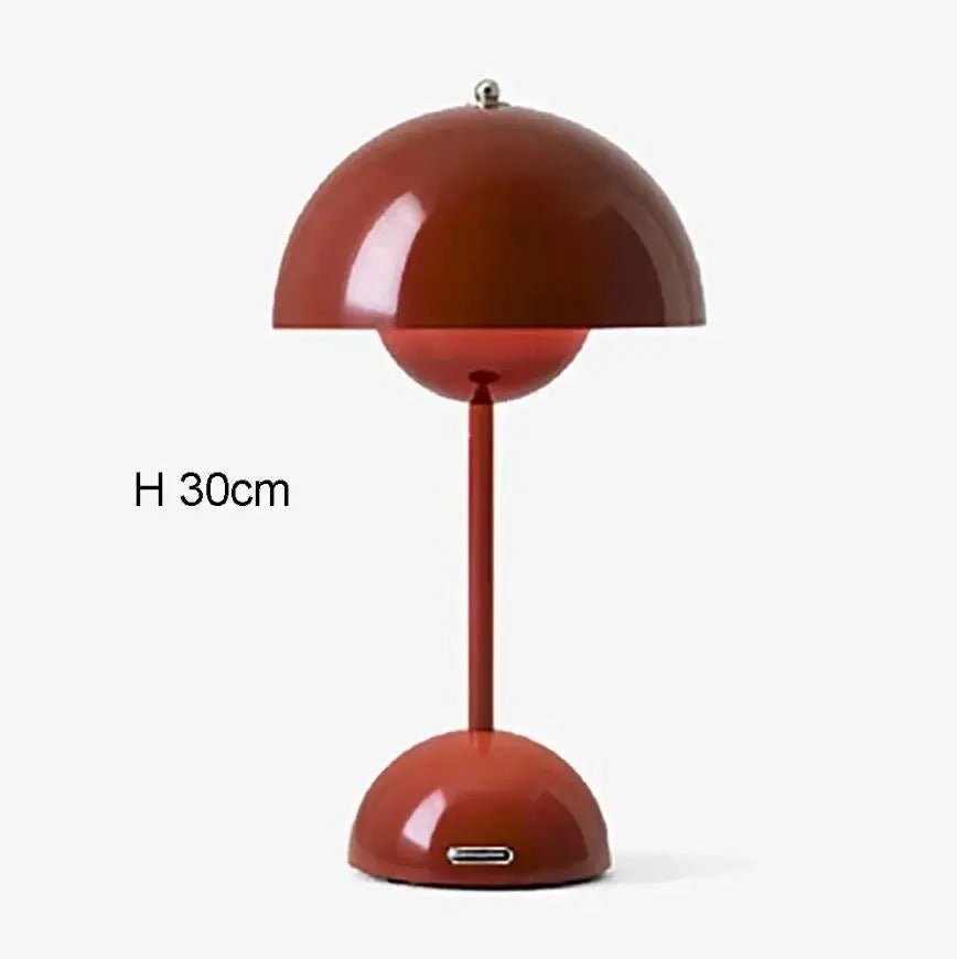 Lampe de Table Rechargeable BrightEase Rouge