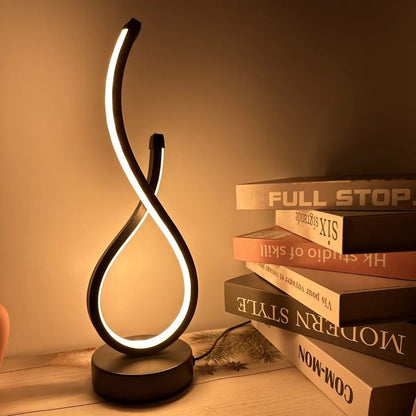 Lampe de table decorative jaune