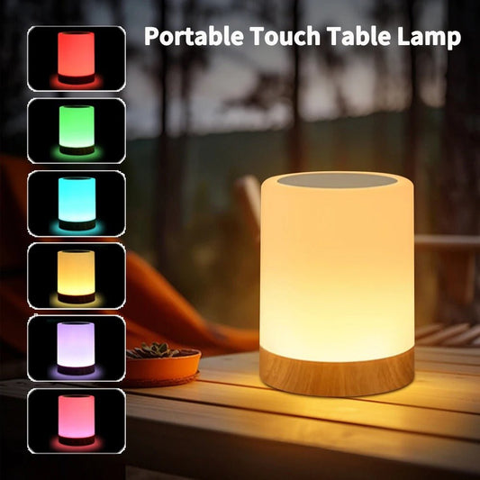 Lampe de chevet tactile Plusieurs nuances de couleurs