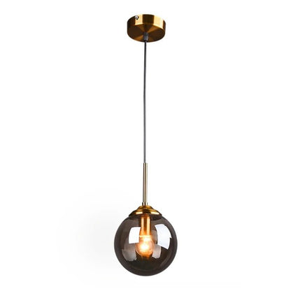 Lustre Boule de neige Gris fumé