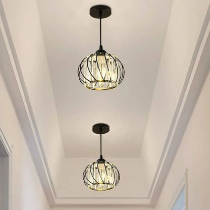 Plafonnier en cristal Couronne de lumiere elegant