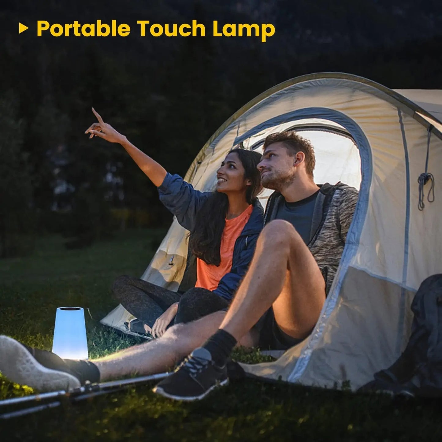 Lampe de chevet tactile– Intensité variable