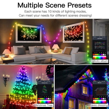 Guirlande lumineuse - MagicColor™ - Ma maison en LED