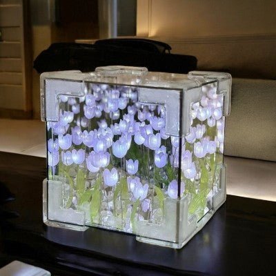 Lampe de table - TulipLamp™ - Violet - Le Château de la Déco