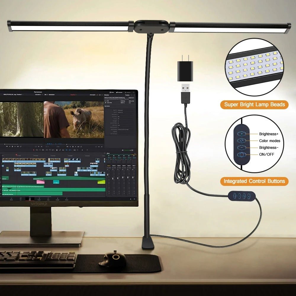 Lampe de bureau-lumière +